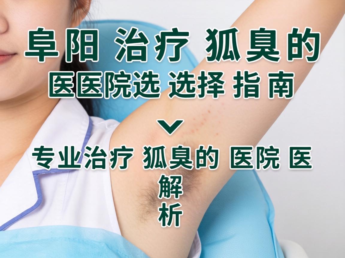 阜阳治疗狐臭的医院选择指南，专业治疗狐臭的医院解析