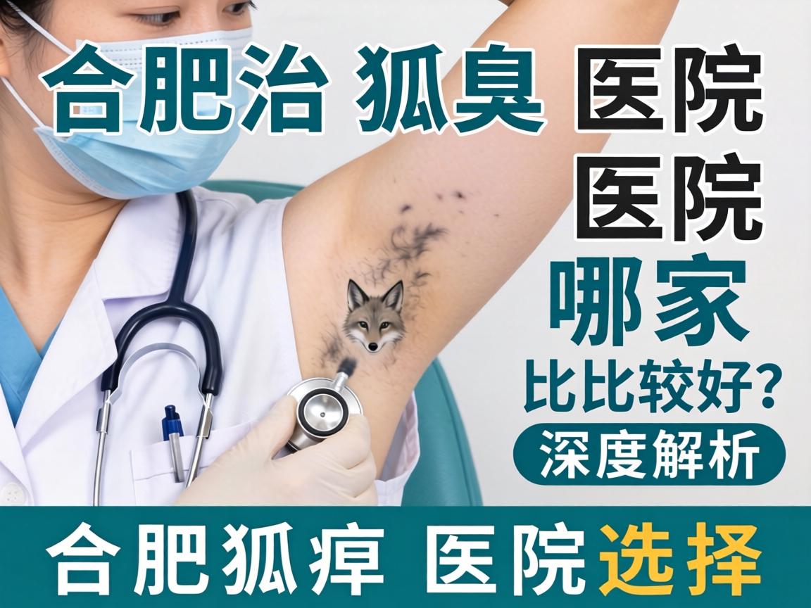 合肥治狐臭医院哪家比较好？深度解析合肥狐臭医院选择
