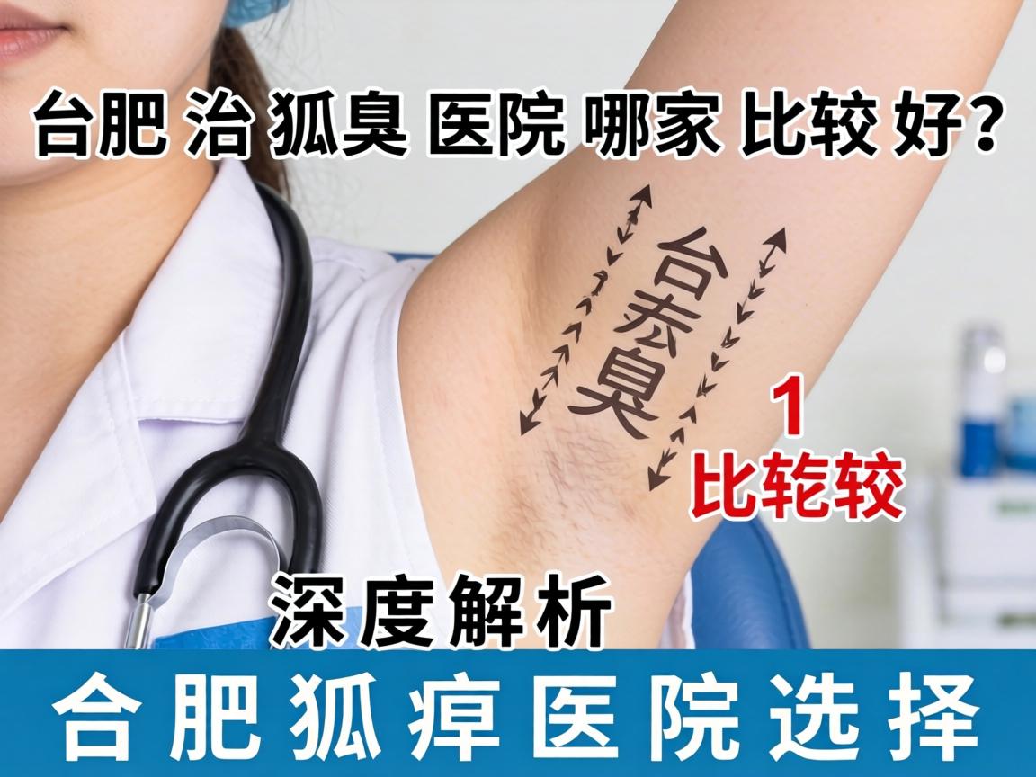 合肥治狐臭医院哪家比较好？深度解析合肥狐臭医院选择