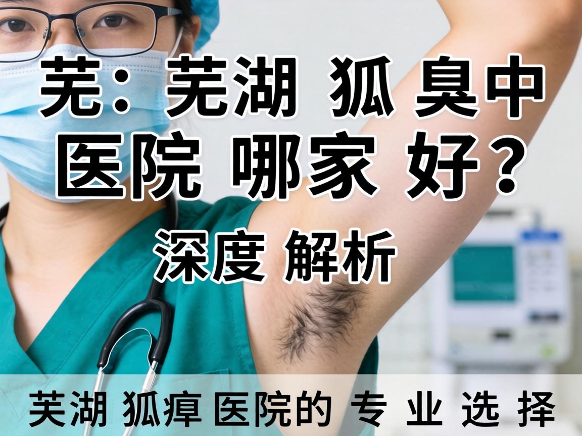 芜湖狐臭医院哪家好？深度解析芜湖狐臭医院的专业选择
