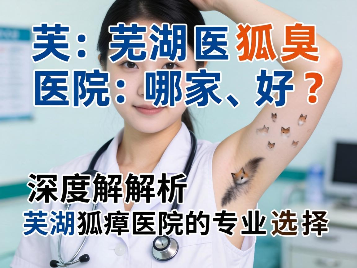 芜湖狐臭医院哪家好？深度解析芜湖狐臭医院的专业选择