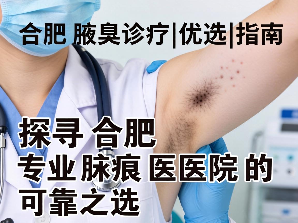 合肥腋臭诊疗优选指南，探寻合肥专业腋臭医院的可靠之选