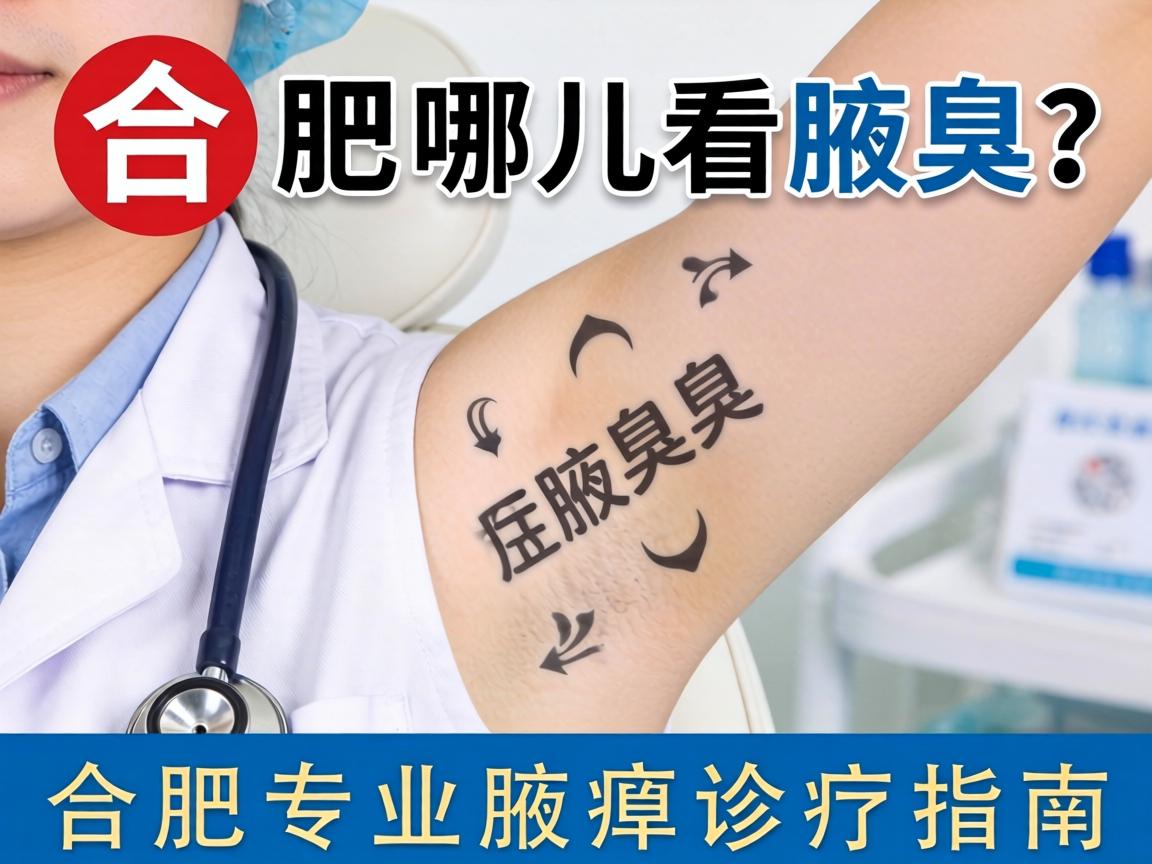 合肥哪儿看腋臭？合肥专业腋臭诊疗指南