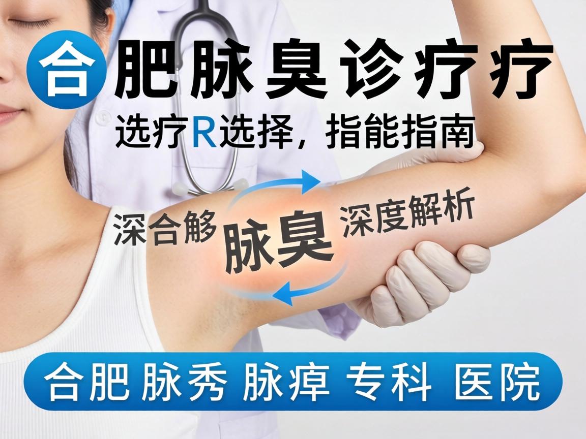 合肥腋臭诊疗选择指南，深度解析合肥腋秀腋臭专科医院
