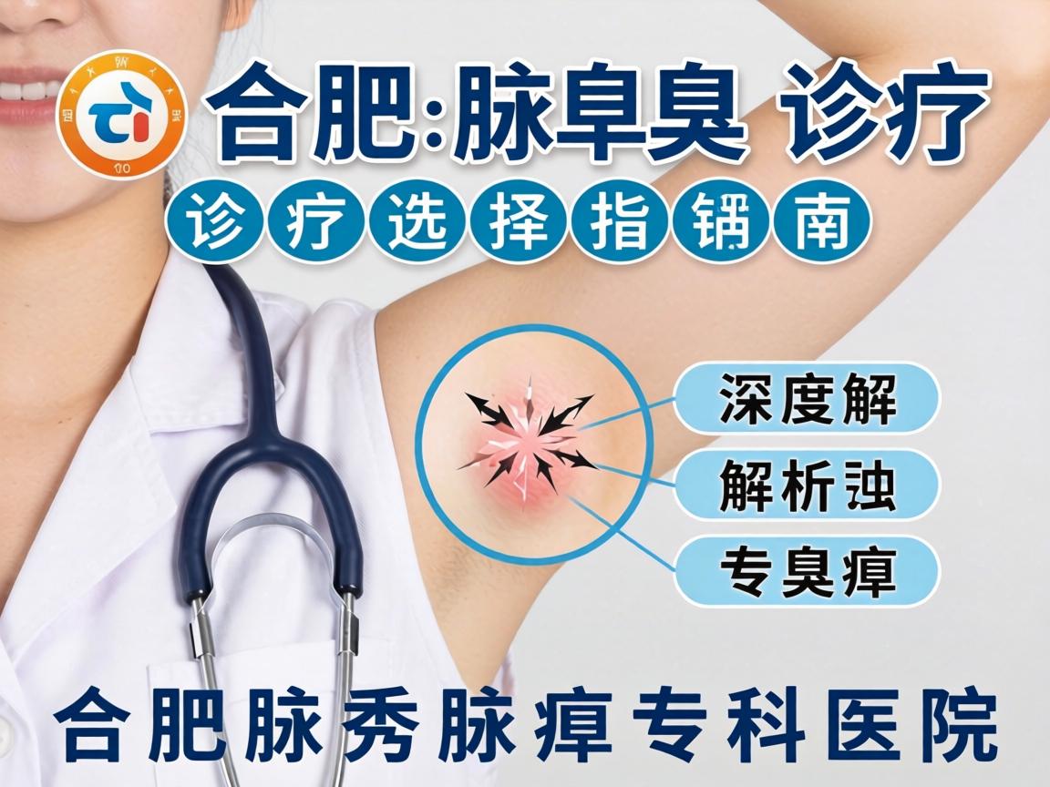 合肥腋臭诊疗选择指南，深度解析合肥腋秀腋臭专科医院
