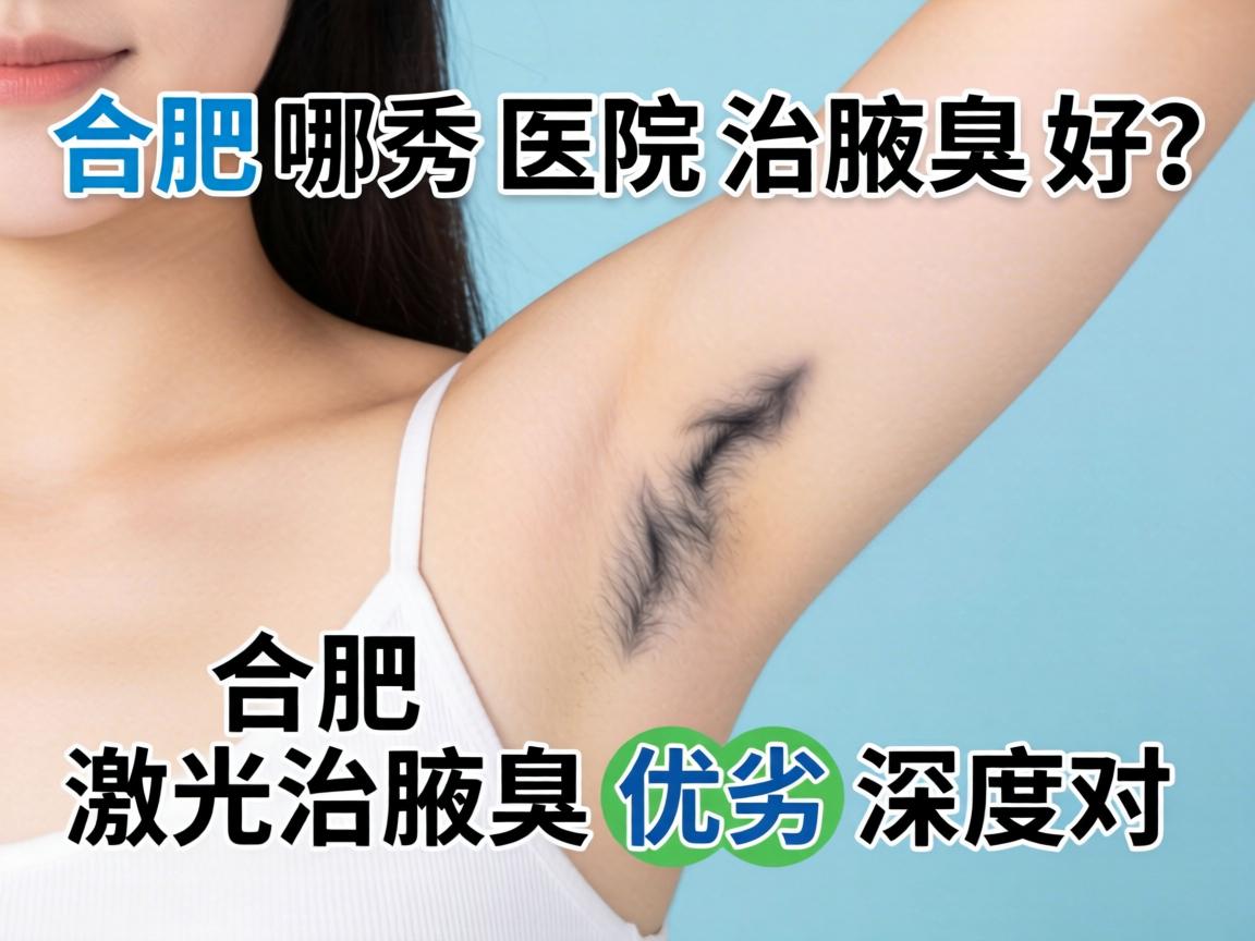 合肥腋秀解析，合肥哪家医院治腋臭好？激光治腋臭优劣深度对比