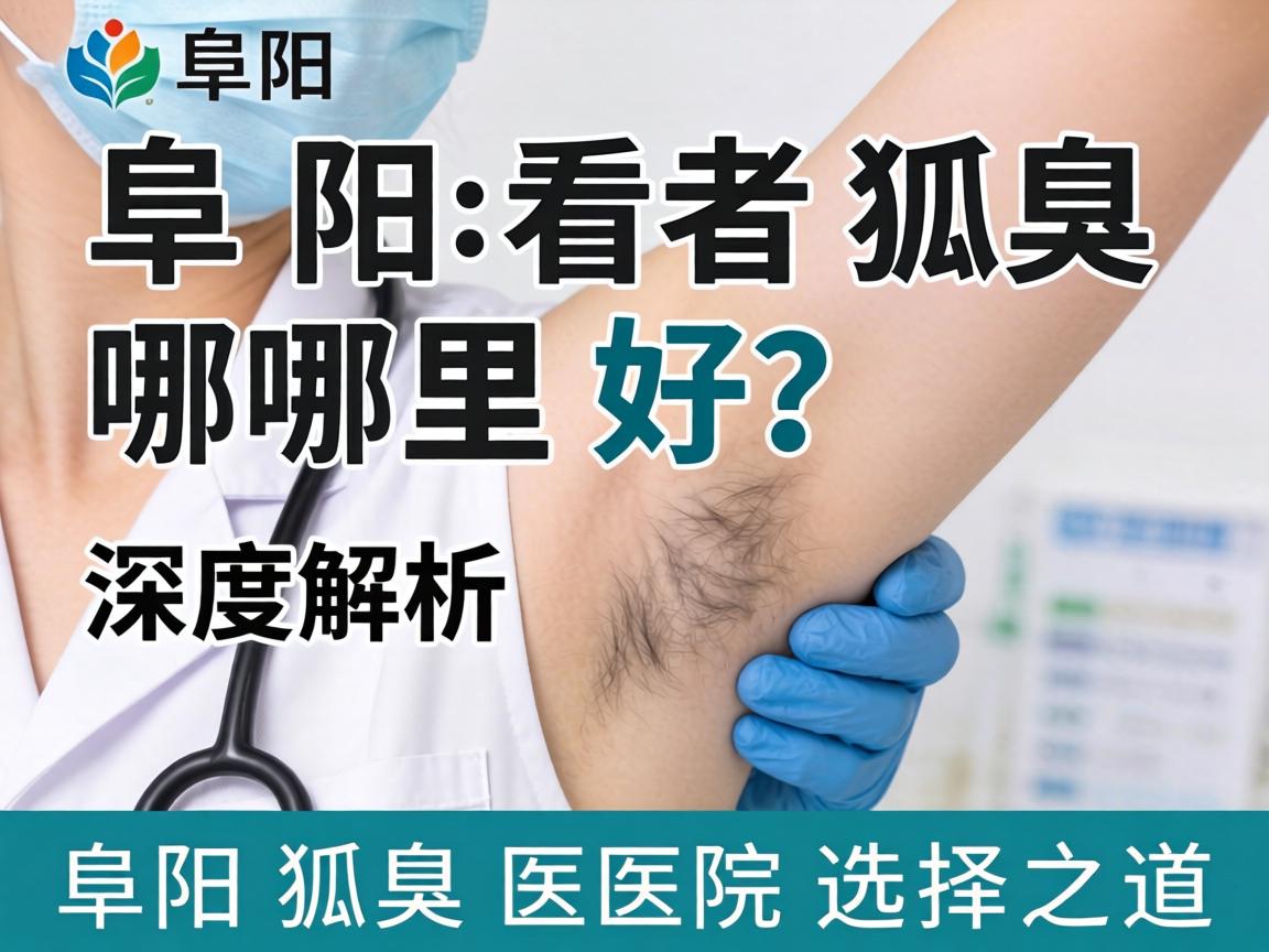 阜阳看狐臭哪里好？深度解析阜阳狐臭医院选择之道