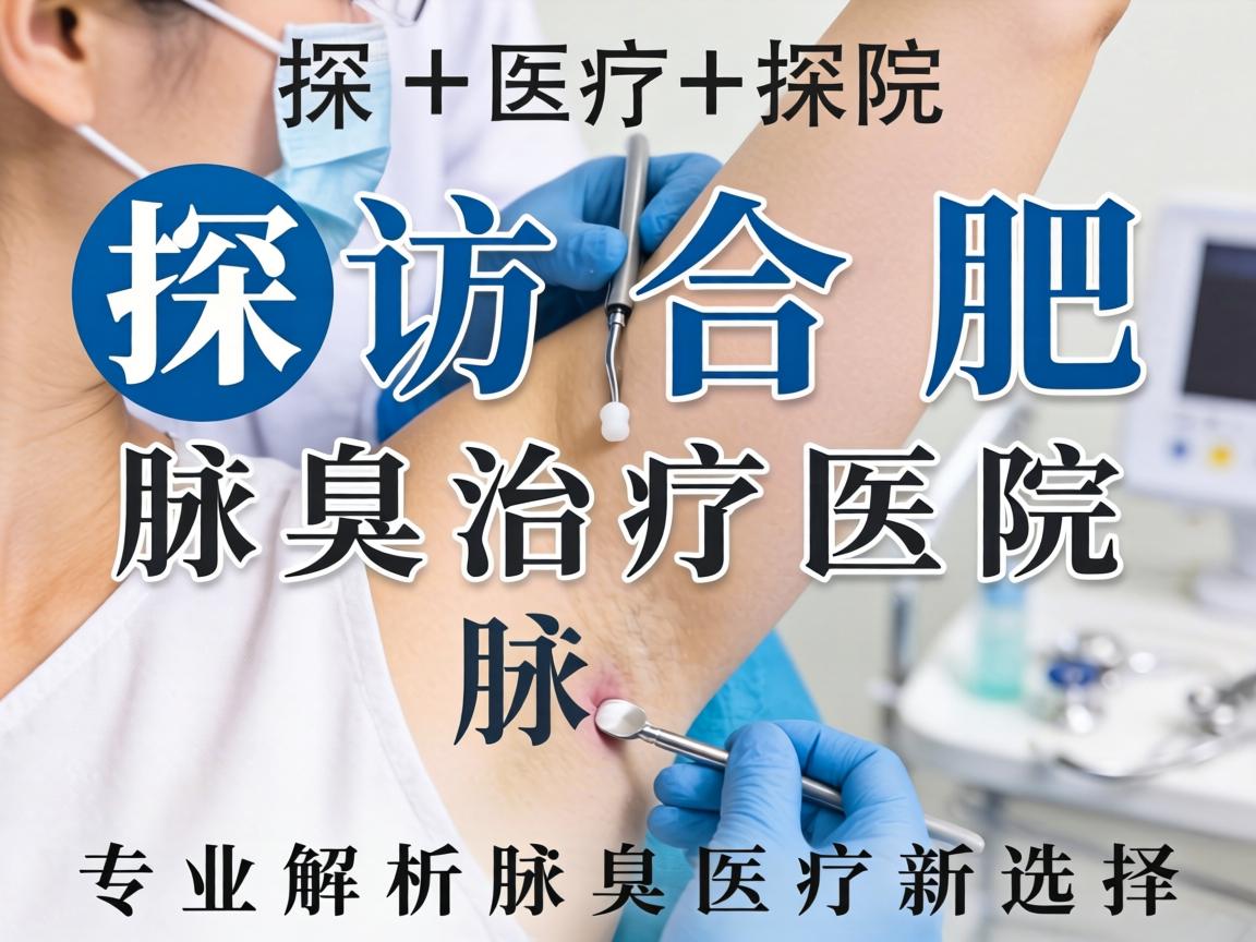 探访合肥腋臭治疗医院，专业解析腋臭医疗新选择