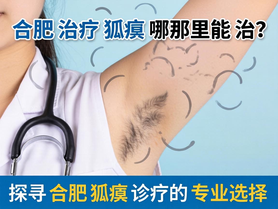 在合肥治疗狐臭哪里能治？探寻合肥狐臭诊疗的专业选择