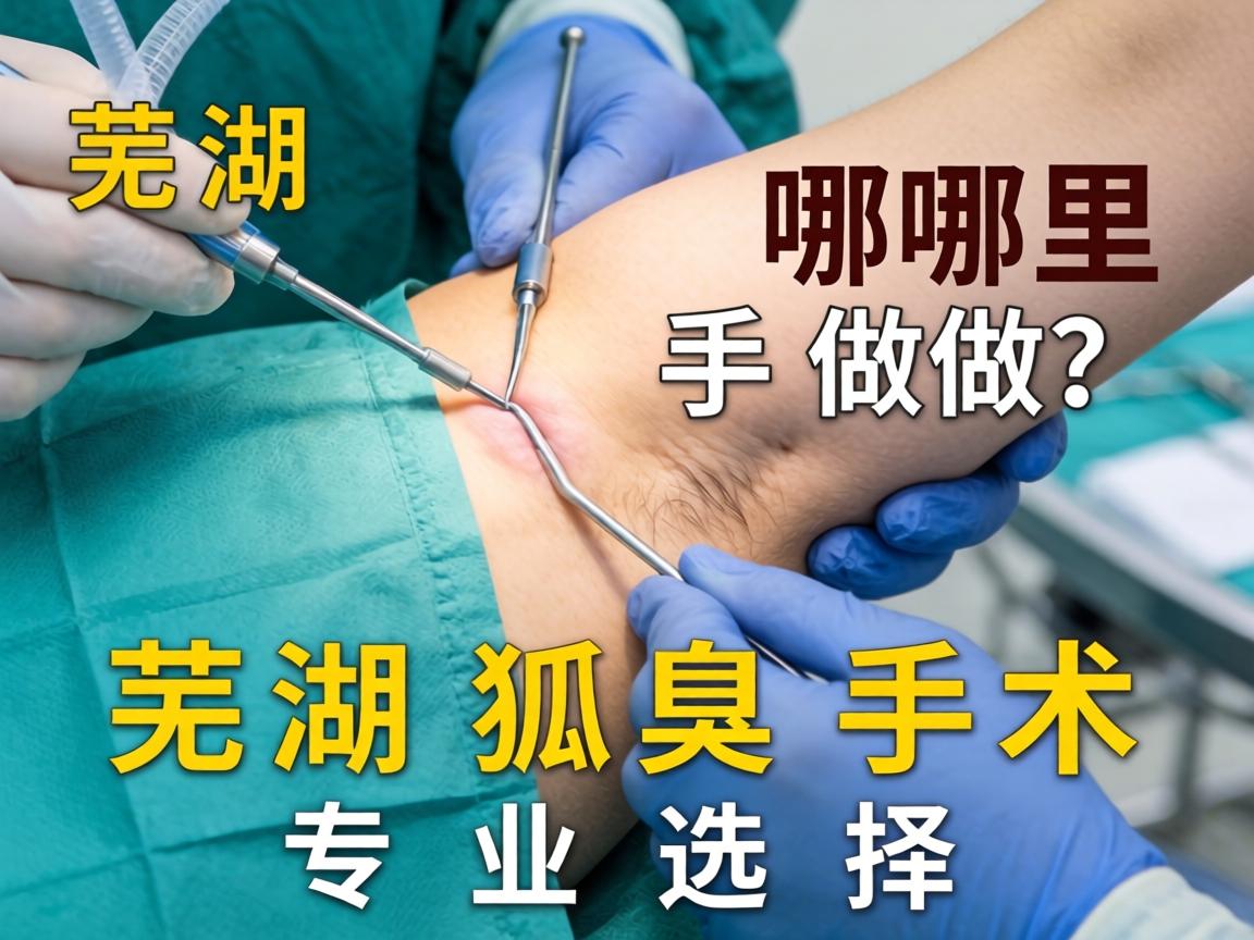 芜湖狐臭手术哪里做？详解芜湖狐臭手术专业选择