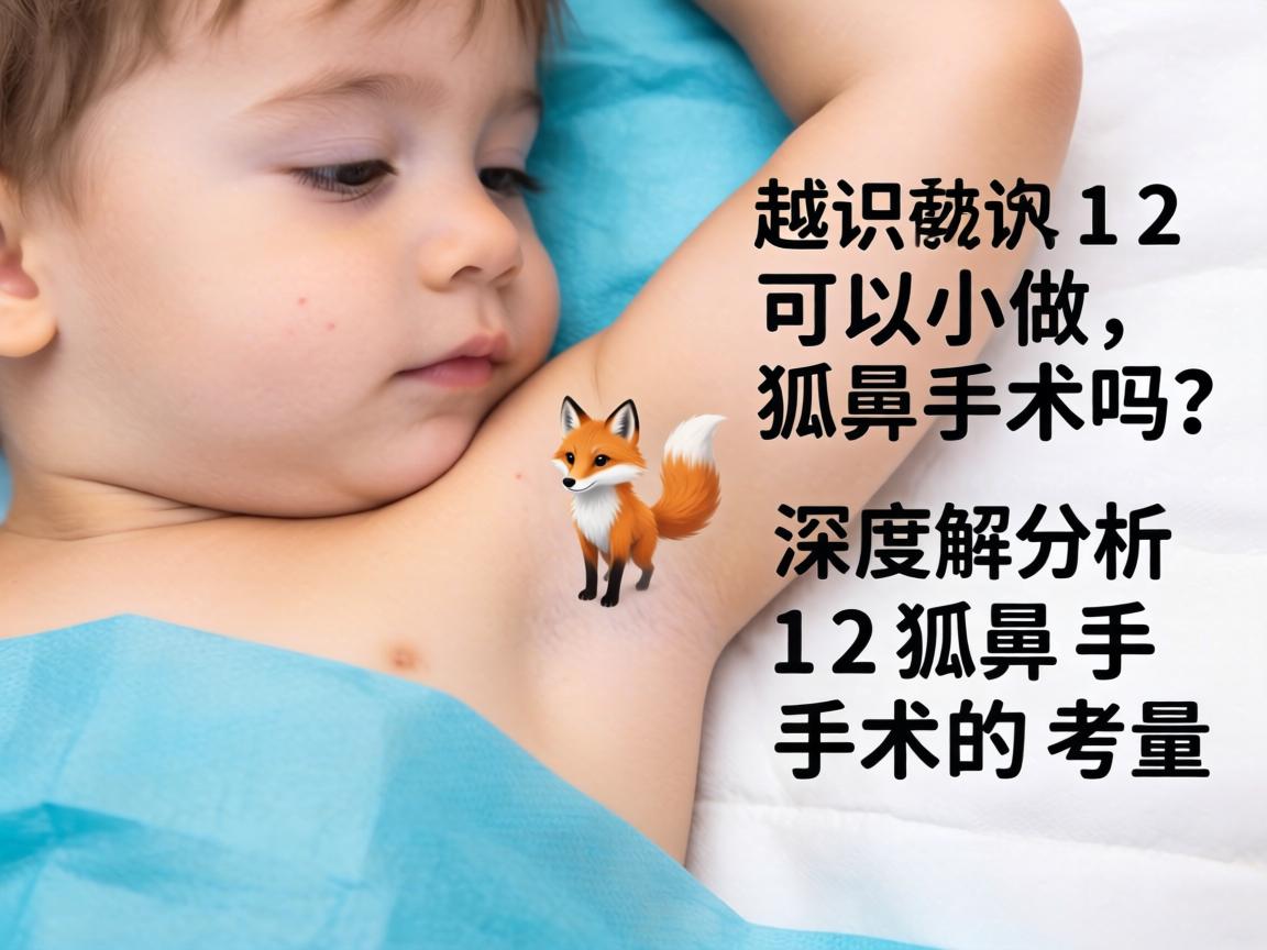 12岁可以做狐臭手术吗？深度解析12岁狐臭手术的考量