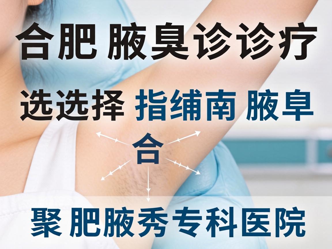 合肥腋臭诊疗选择指南,聚焦合肥腋秀专科医院 合肥腋臭诊疗选择指南,聚焦合肥腋秀专科医院