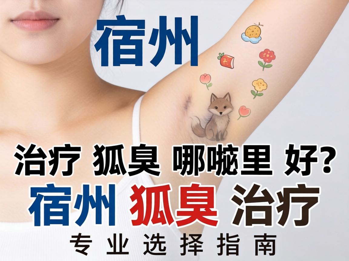 宿州治疗狐臭哪里好？宿州狐臭治疗专业选择指南