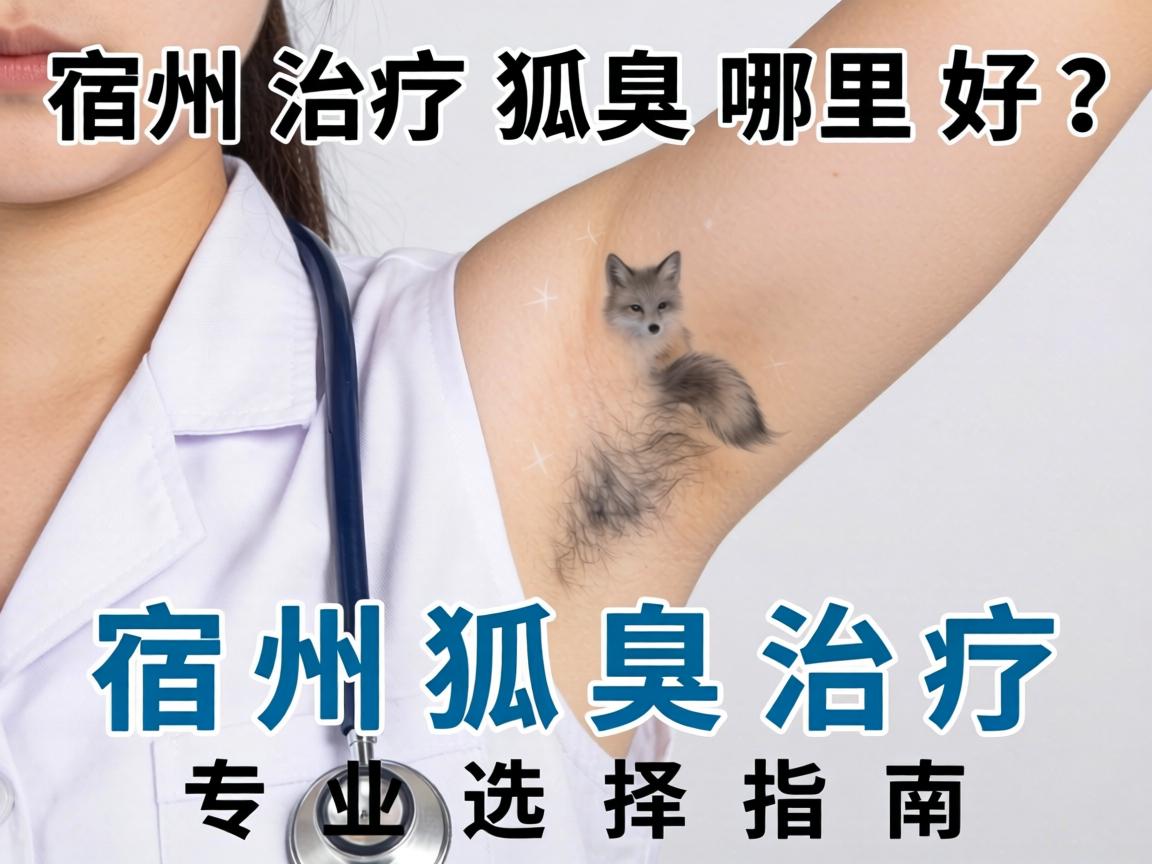 宿州治疗狐臭哪里好？宿州狐臭治疗专业选择指南