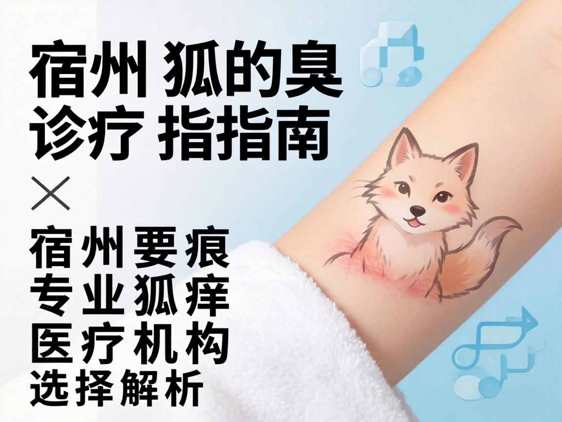 宿州狐臭诊疗指南，宿州专业狐臭医疗机构选择解析