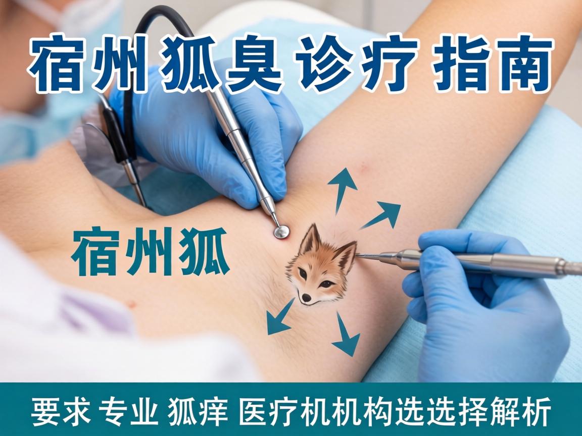 宿州狐臭诊疗指南，宿州专业狐臭医疗机构选择解析