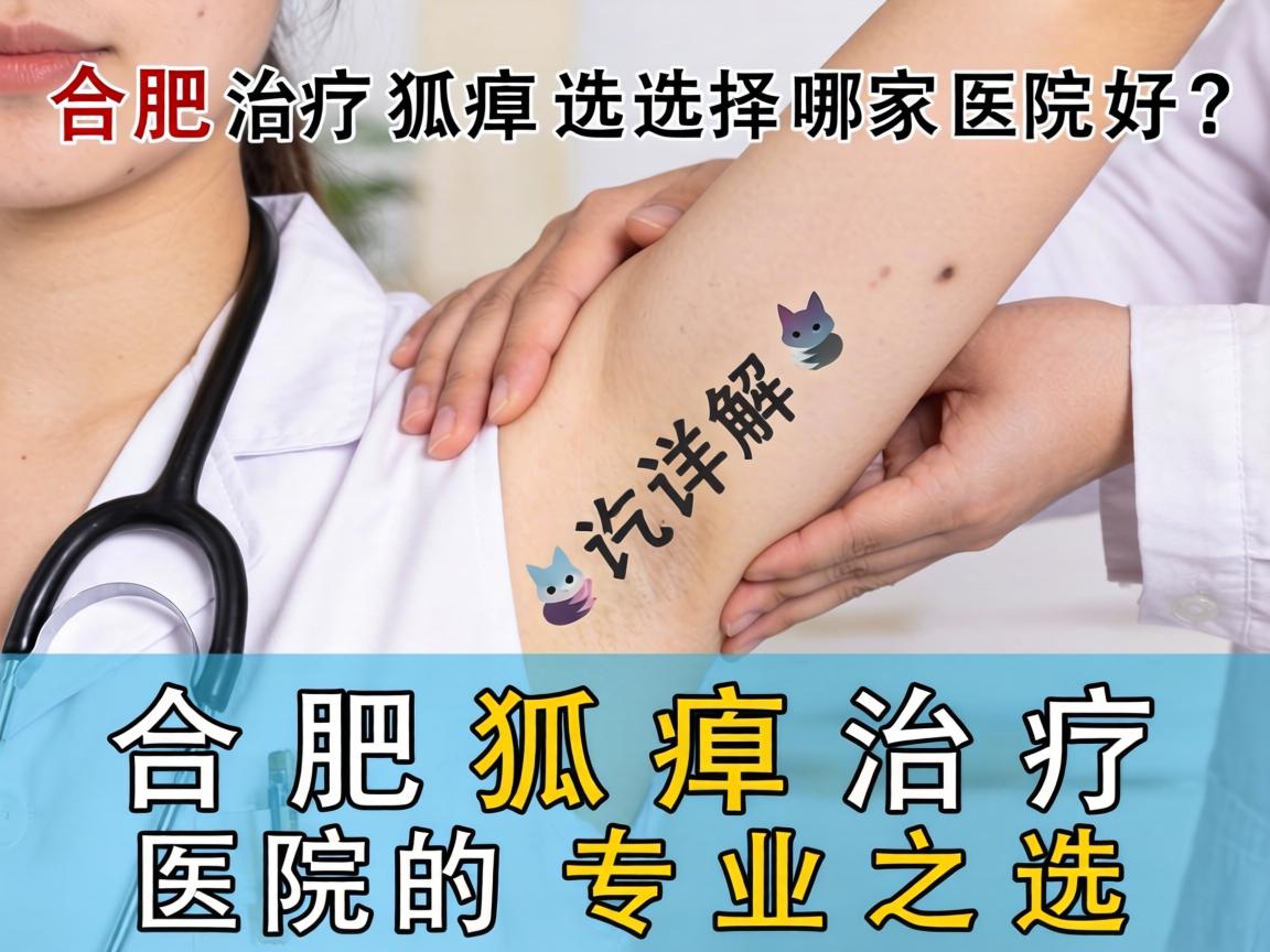 在合肥治疗狐臭选择哪家医院好？详解合肥狐臭治疗医院的专业之选