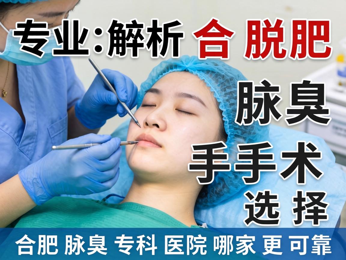 专业解析合肥腋臭手术选择，合肥腋臭专科医院哪家更可靠