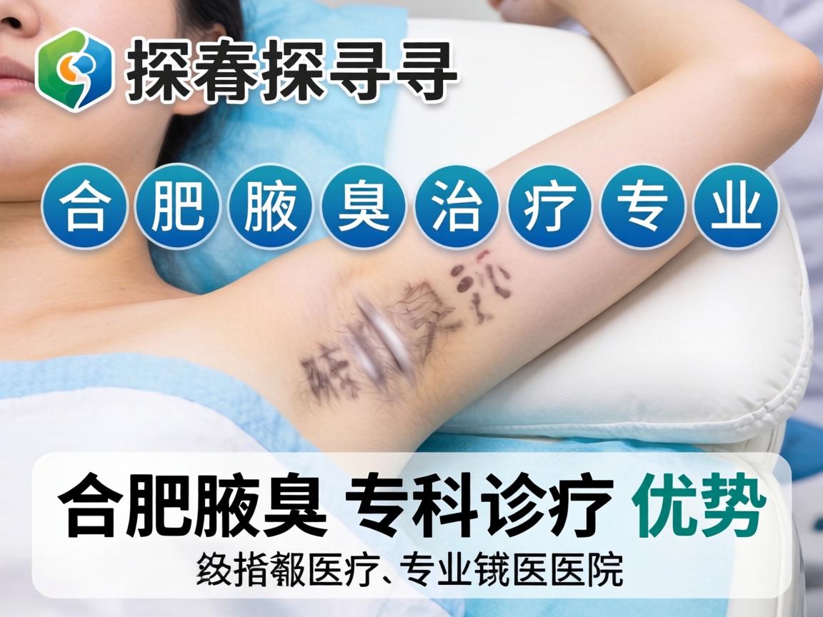 探寻合肥腋臭治疗专业医院，详解合肥腋臭专科诊疗优势