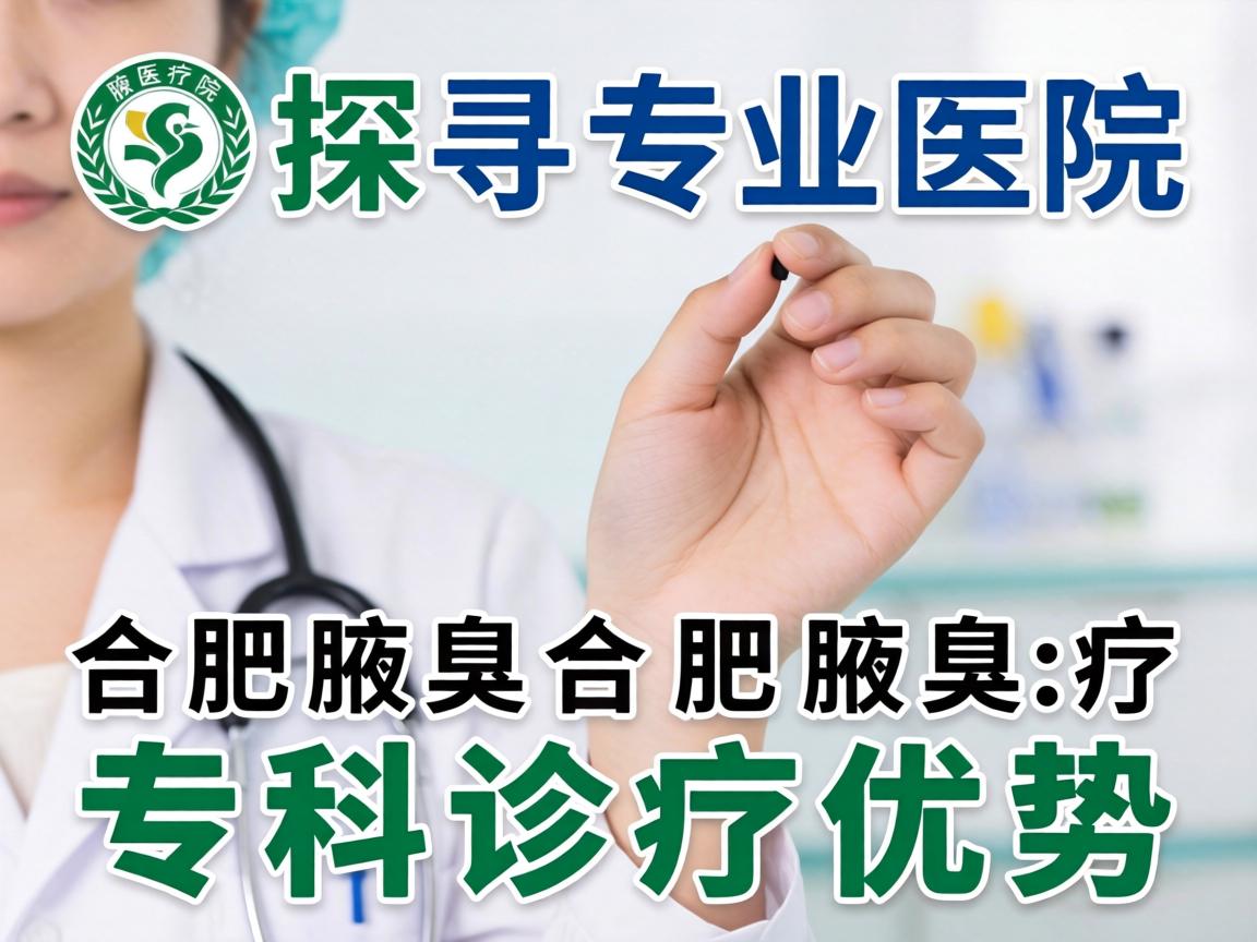 探寻合肥腋臭治疗专业医院，详解合肥腋臭专科诊疗优势