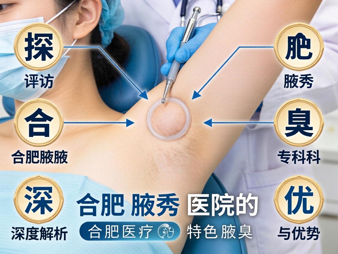 探访合肥腋秀腋臭专科，深度解析合肥腋秀医院的特色与优势