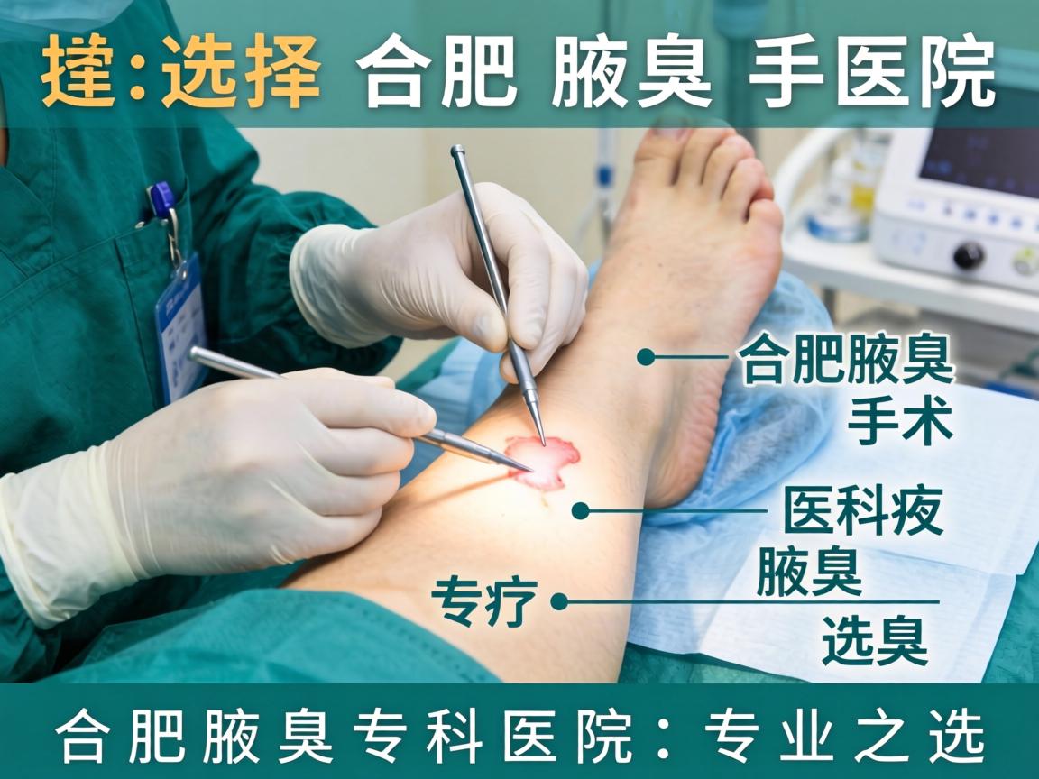 选择合肥腋臭手术医院，详解合肥腋臭专科医院的专业之选