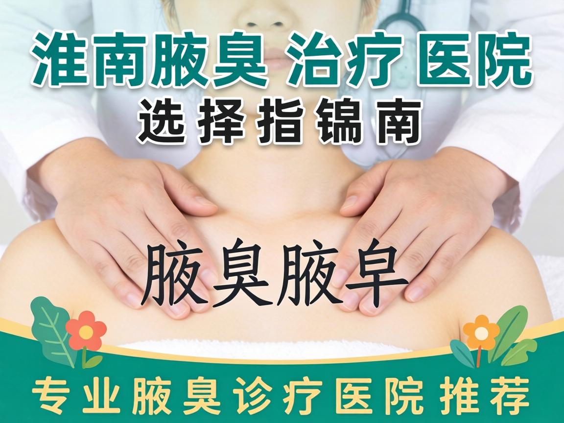 淮南腋臭治疗医院选择指南，专业腋臭诊疗医院推荐