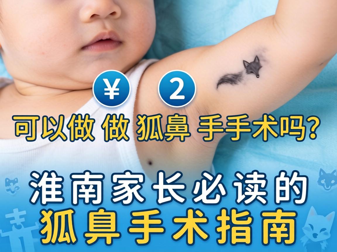 12岁可以做狐臭手术吗？淮南家长必读的狐臭手术指南