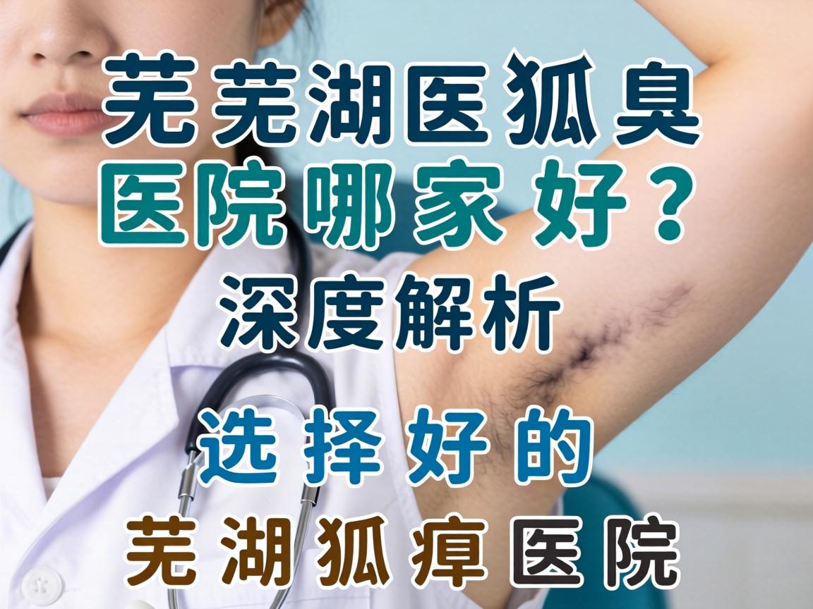 芜湖狐臭医院哪家好？深度解析如何选择好的芜湖狐臭医院
