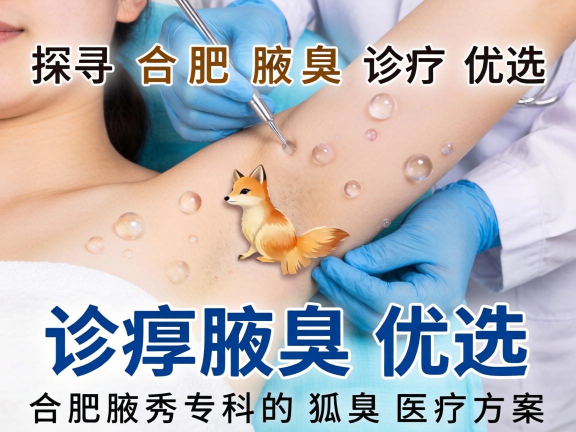 探寻合肥腋臭诊疗优选，解析合肥腋秀专科的狐臭医疗方案