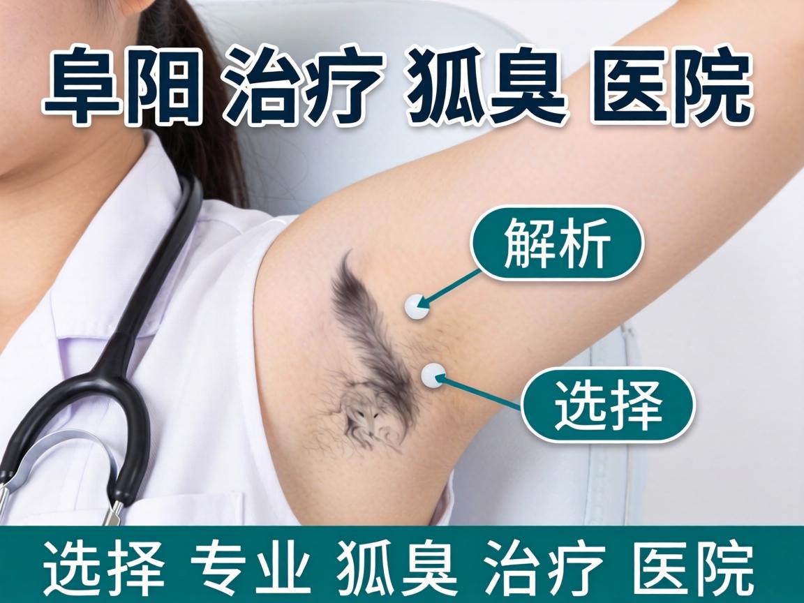 阜阳治疗狐臭医院解析，如何选择专业狐臭治疗医院
