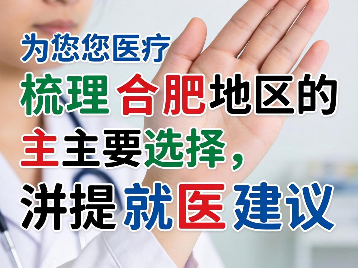 以下为您梳理合肥地区的主要选择，并提供就医建议