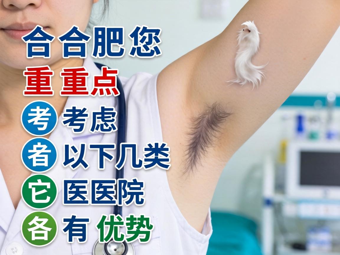 在合肥，您可以重点考虑以下几类医院，它们各有优势