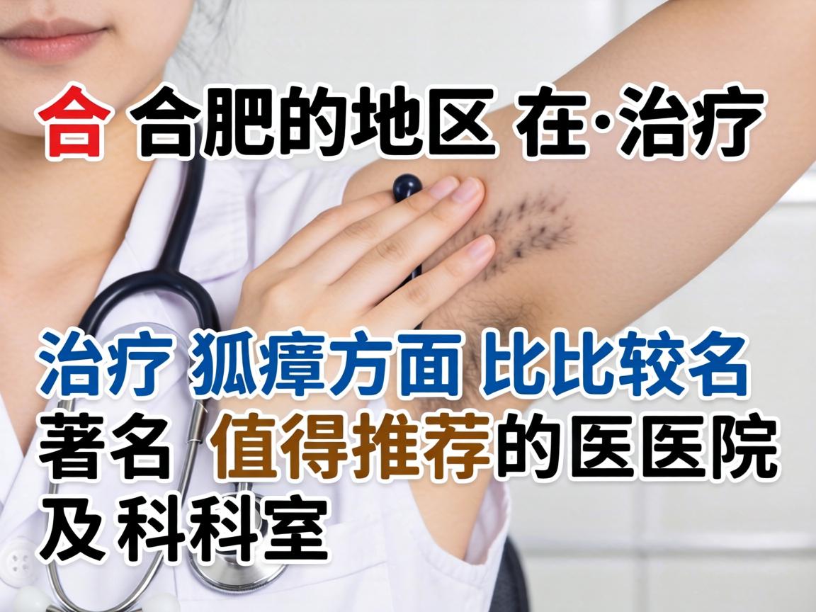 以下是合肥地区在治疗狐臭方面比较著名和值得推荐的医院及科室