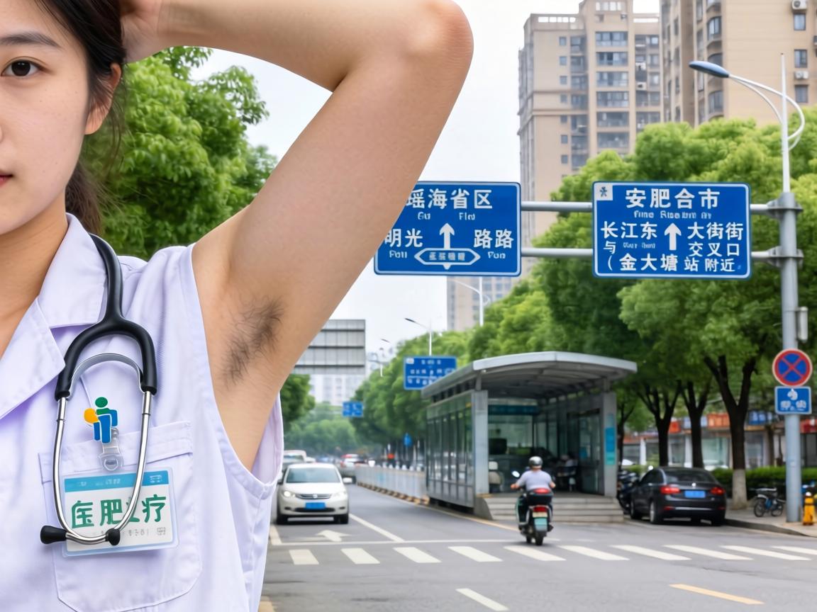 安徽省合肥市瑶海区明光路与长江东大街交叉口（金大塘站附近）