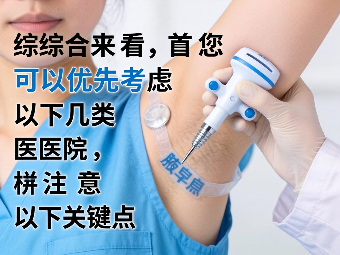 综合来看，您可以优先考虑以下几类医院，并注意以下关键点