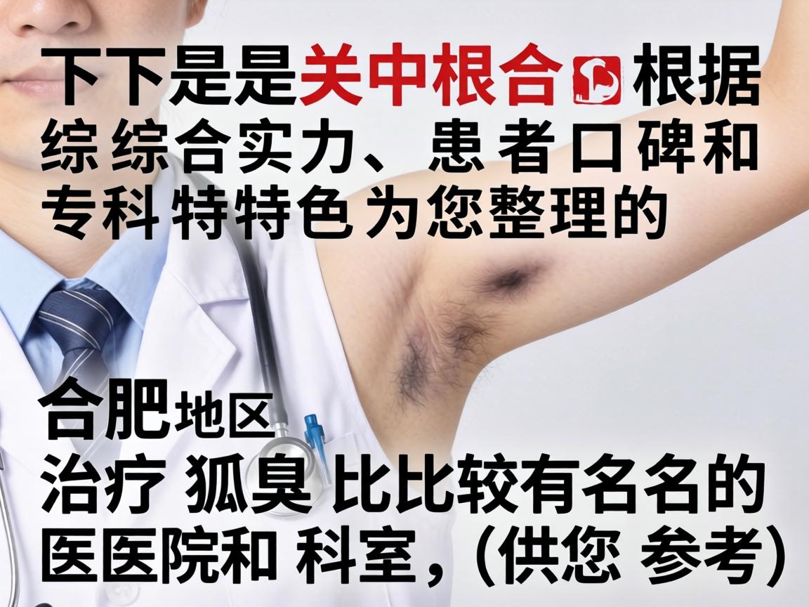 以下是根据综合实力、患者口碑和专科特色为您整理的合肥地区治疗狐臭比较有名的医院和科室，供您参考