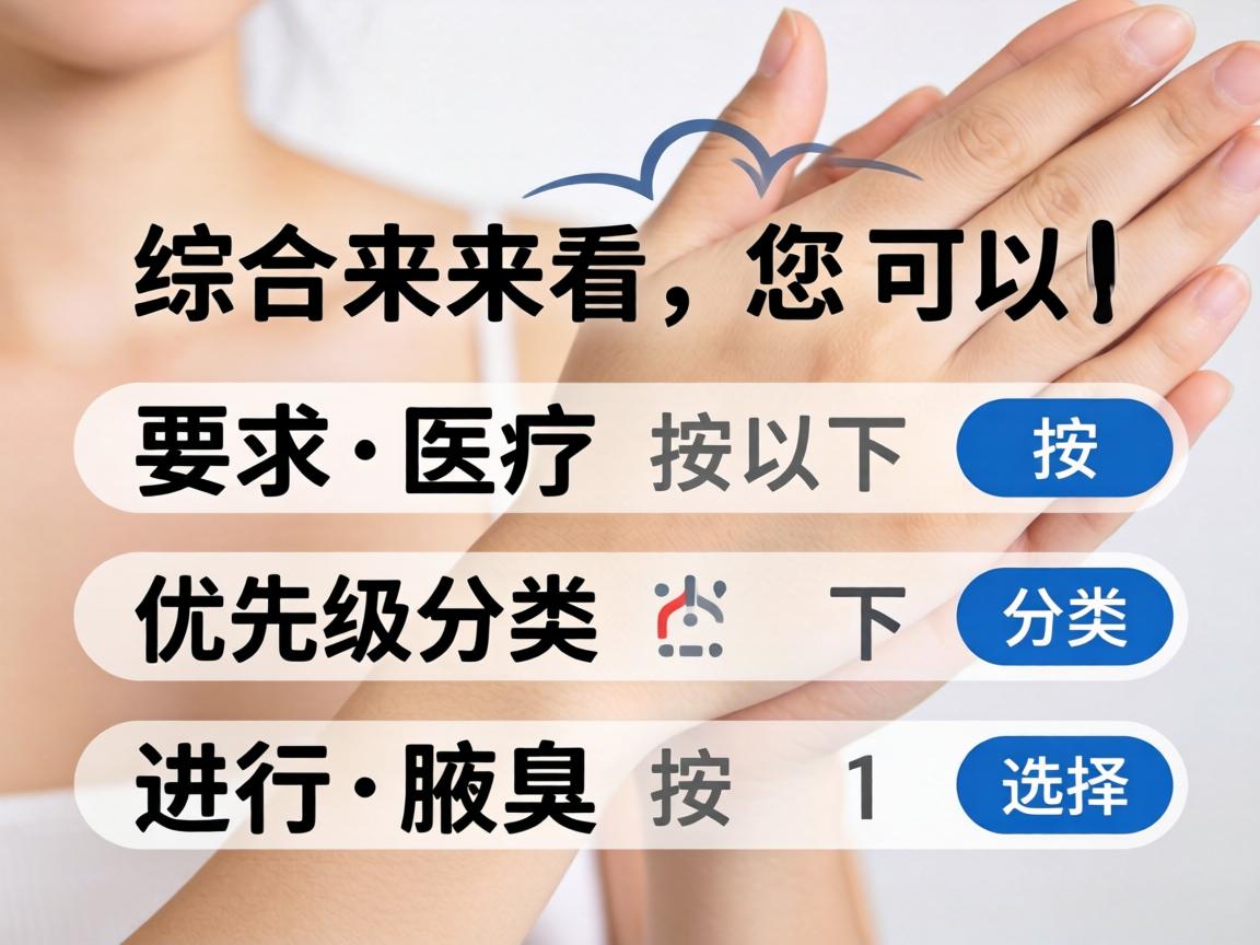 综合来看，您可以按以下优先级和分类进行选择