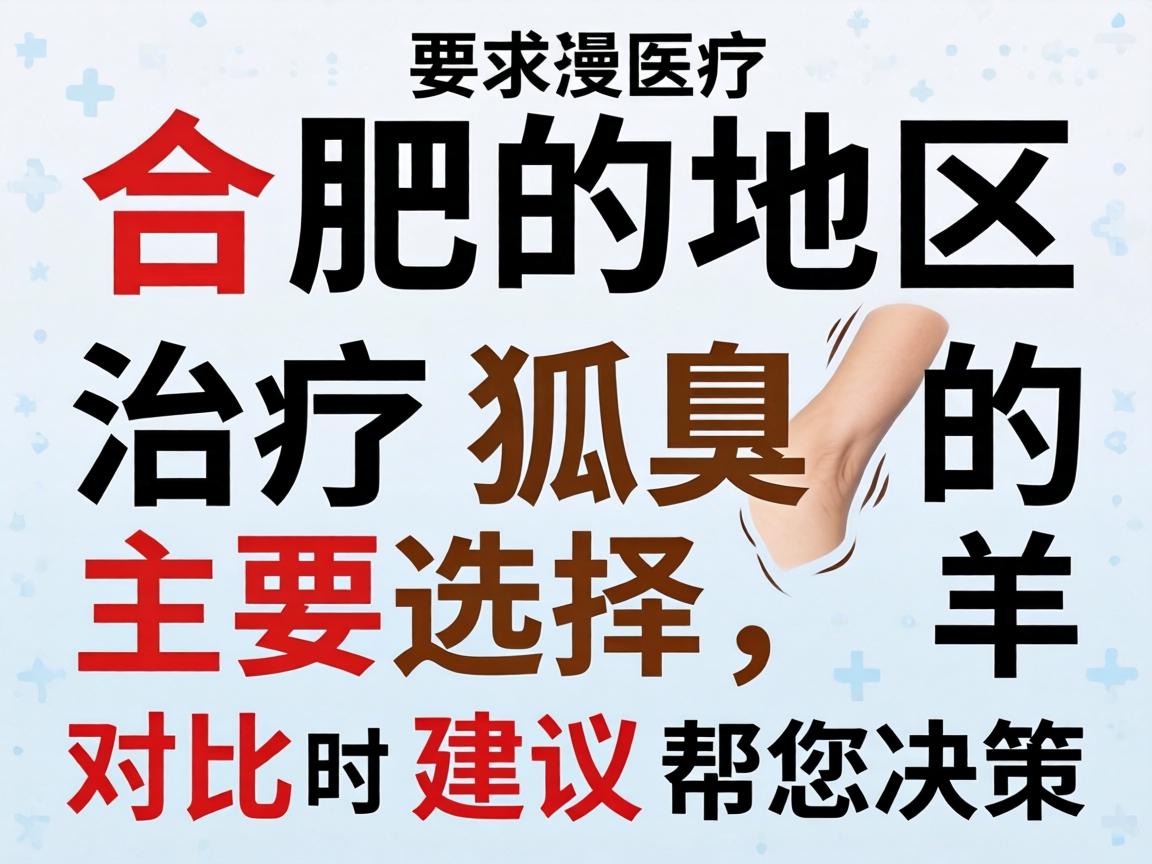 以下是合肥地区治疗狐臭的主要选择，并附上对比和建议，帮助您决策