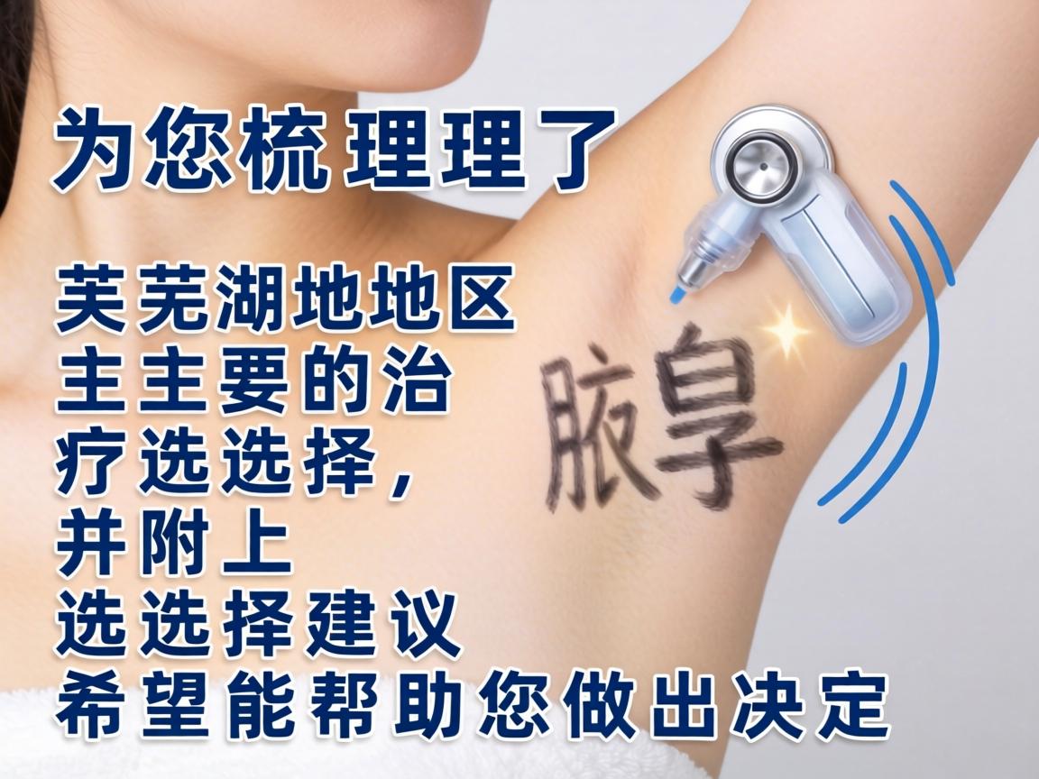 以下为您梳理了芜湖地区主要的治疗选择，并附上选择建议，希望能帮助您做出决定