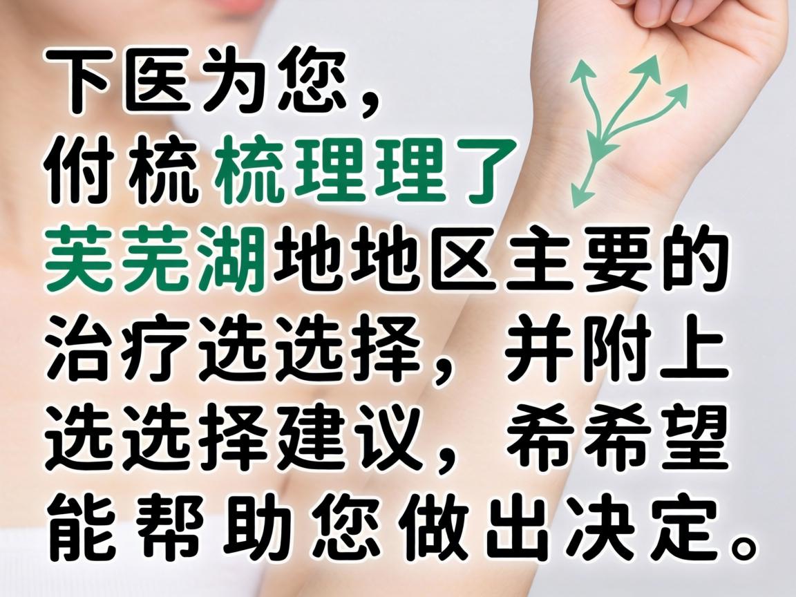 以下为您梳理了芜湖地区主要的治疗选择，并附上选择建议，希望能帮助您做出决定