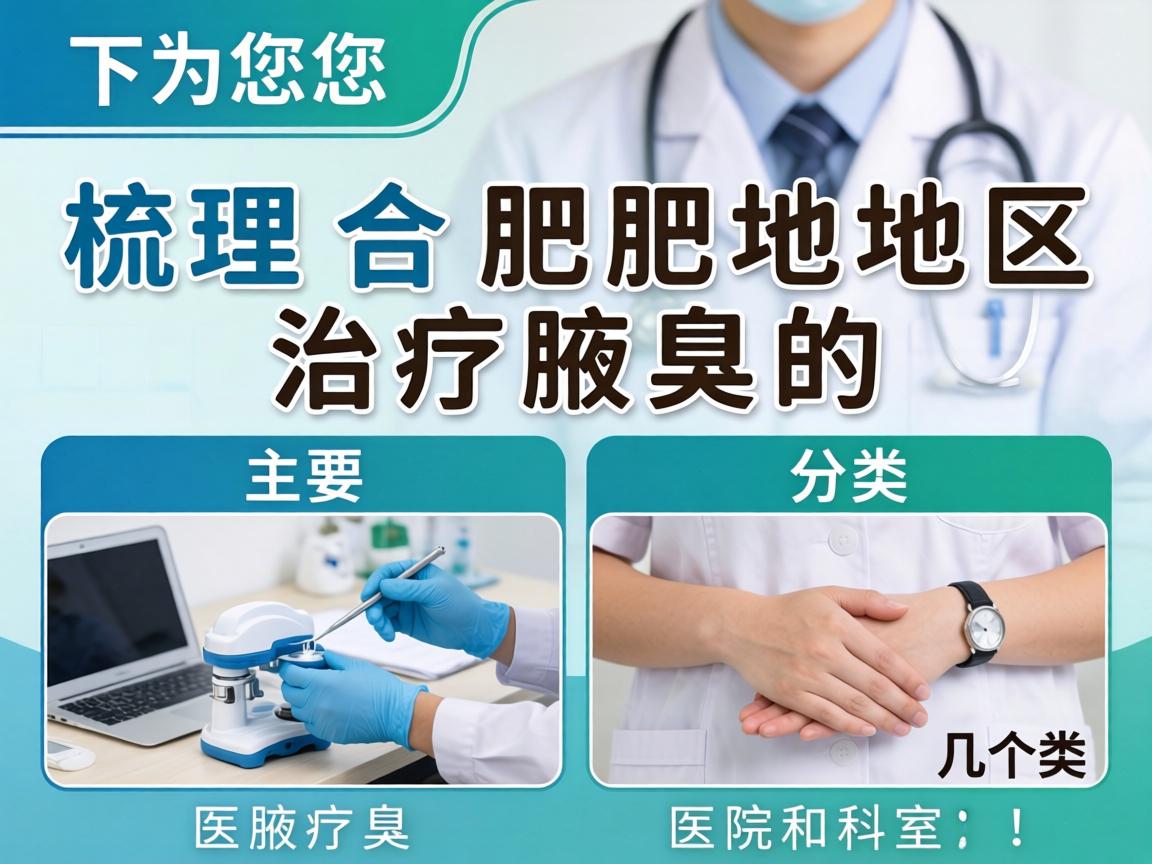 以下为您梳理合肥地区治疗腋臭的主要医院和科室，分为几个类别