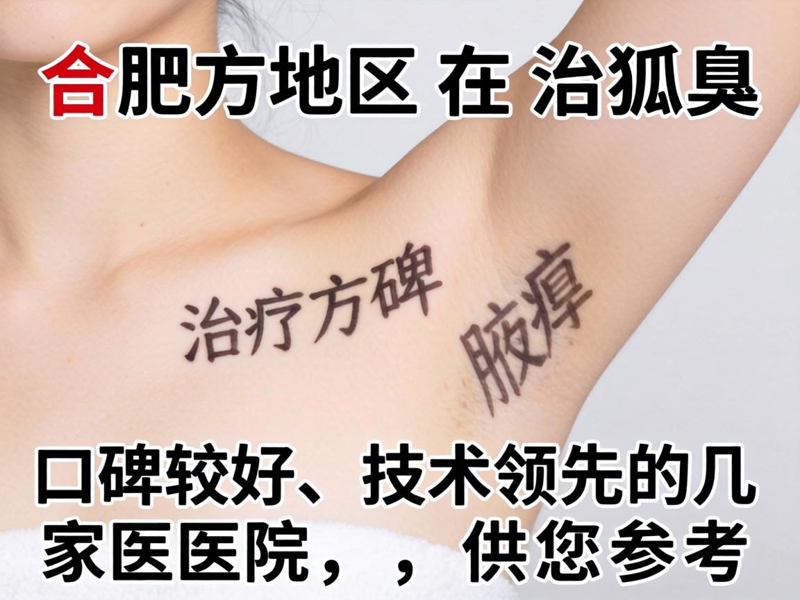 以下是合肥地区在狐臭治疗方面口碑较好、技术领先的几家医院，供您参考