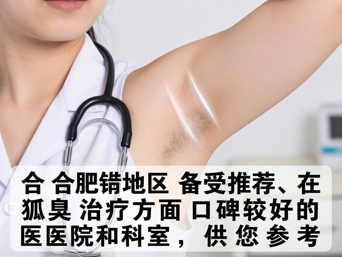以下是合肥地区备受推荐、在狐臭治疗方面口碑较好的医院和科室，供您参考