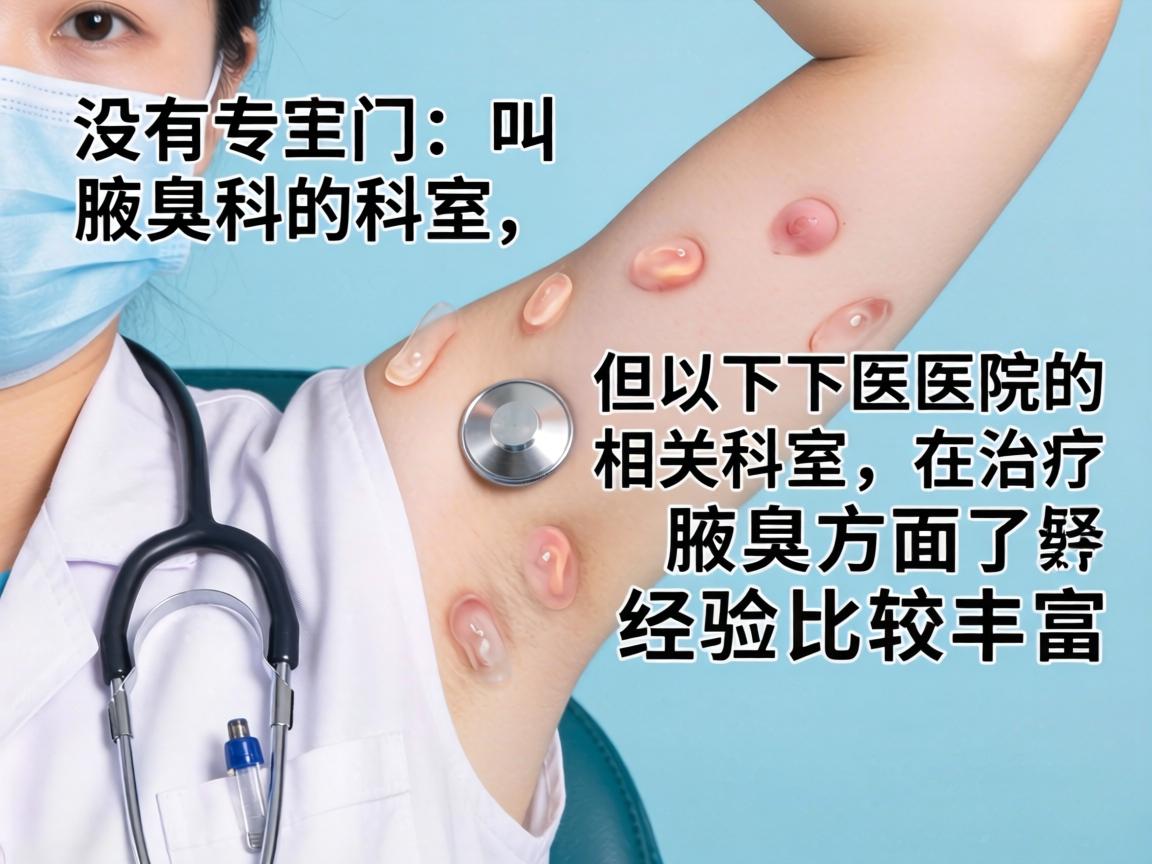 没有专门叫腋臭科的科室，但以下医院的相关科室在治疗腋臭方面经验比较丰富