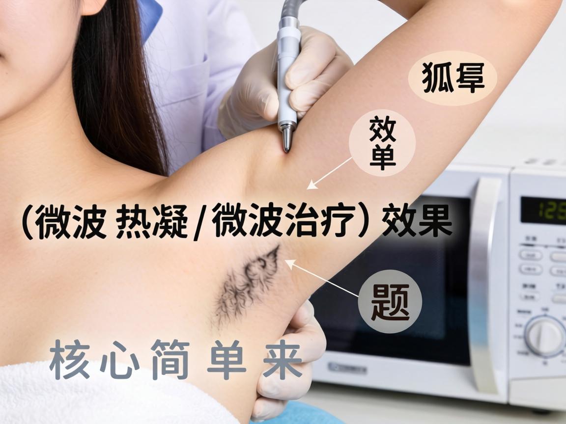 这是一个关于微波治疗狐臭（微波热凝/微波治疗）效果的核心问题。简单来说