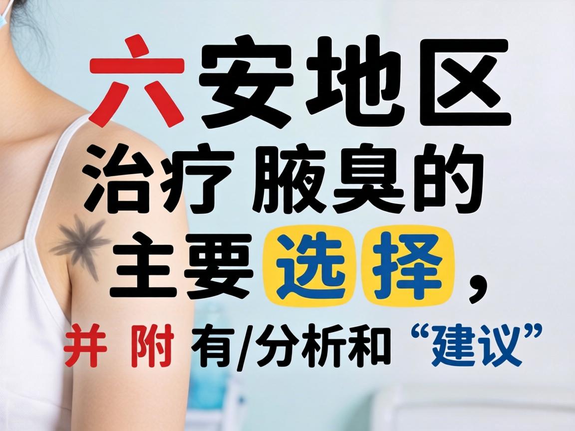 以下是六安地区治疗腋臭的主要选择,并附有分析和建议 以下是六安地区治疗腋臭的主要选择,并附有分析和建议
