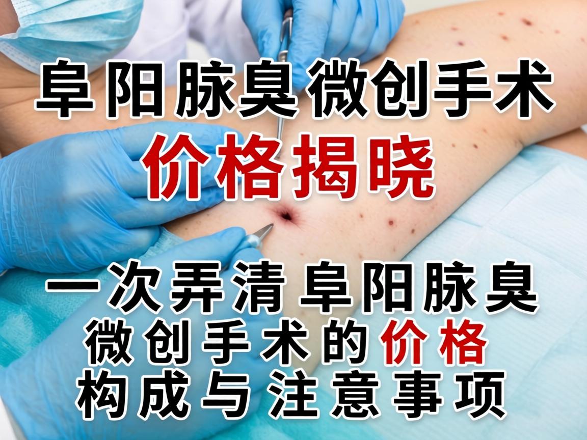 阜阳腋臭微创手术价格揭晓，一次弄清阜阳腋臭微创手术的价格构成与注意事项