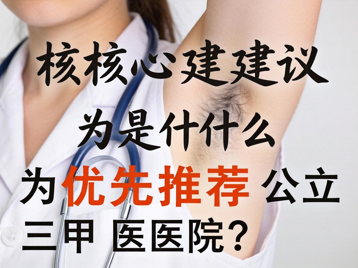 核心建议，为什么优先推荐公立三甲医院？