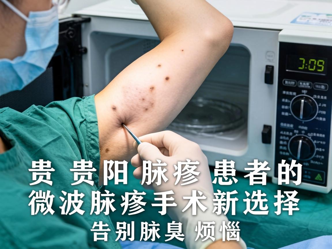 微波腋臭手术，贵阳腋臭患者的微波腋臭手术新选择，告别腋臭烦恼